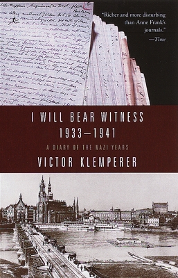 I Will Bear Witness, Volume 1 book cover