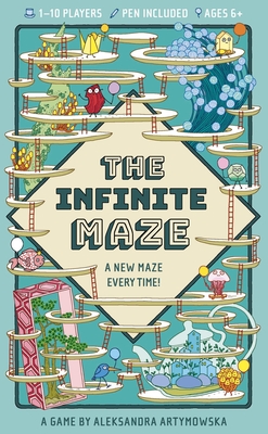 The Infinite Maze: A New Maze Every Time! By Aleksandra Artymowska Cover Image