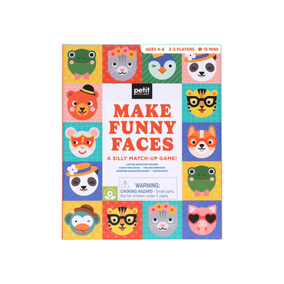 Make Funny Faces By Petit Collage Cover Image