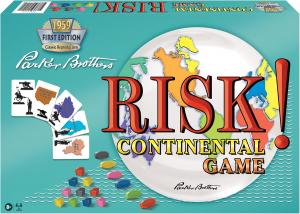 Classic Risk! 1959 Strategy Board Game 