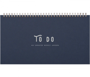 To Do Weekly Planner - Deep Blue